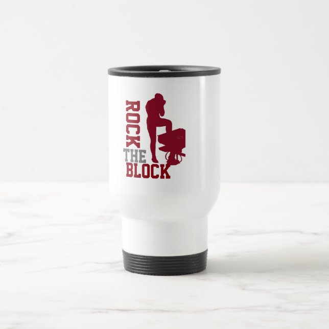 Caneca de viagem de Nadadores Personalizados (Centro)