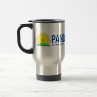 Caneca de viagem de .org da rede das PANDAS -