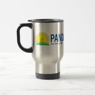 Caneca de viagem de .org da rede das PANDAS -
