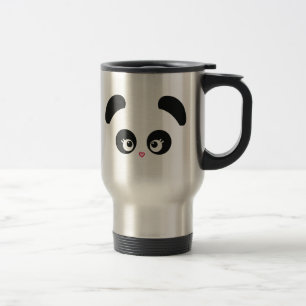 Caneca de viagem de Panda® do amor