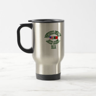 Caneca de viagem de PASA FC - prata