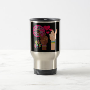 Caneca de viagem de paz