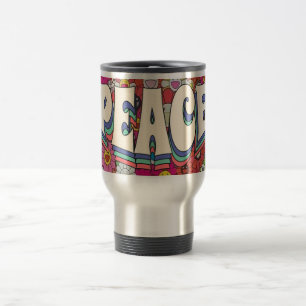 Caneca de viagem de paz