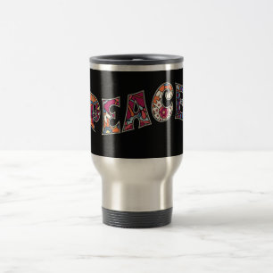 Caneca de viagem de paz