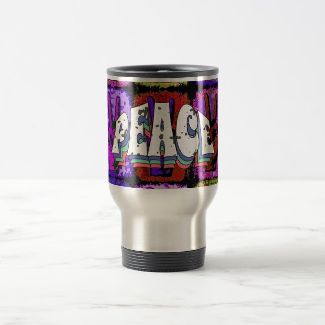 Caneca de viagem de paz (Centro)