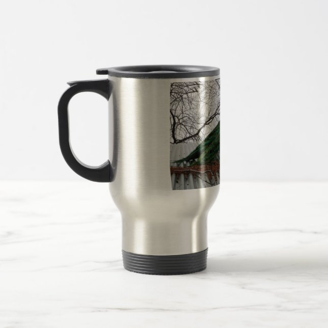 Caneca de viagem de Peacocks Lovin' (Esquerda)