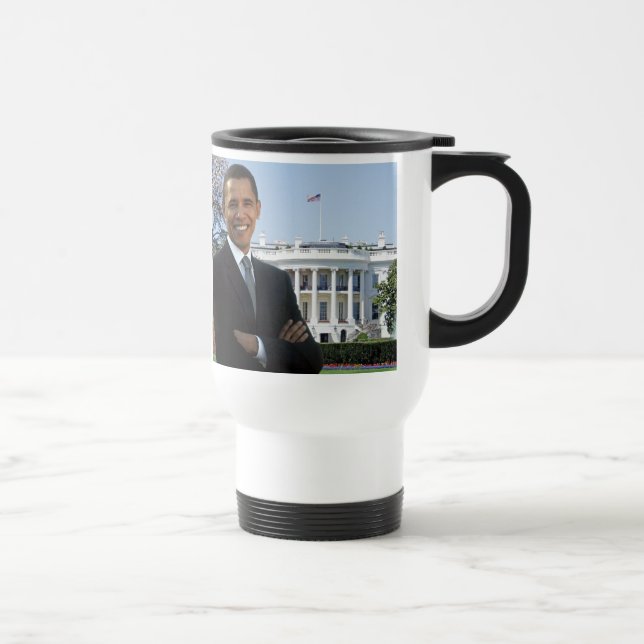 Caneca de viagem de posse de Obama 2009 (Direita)
