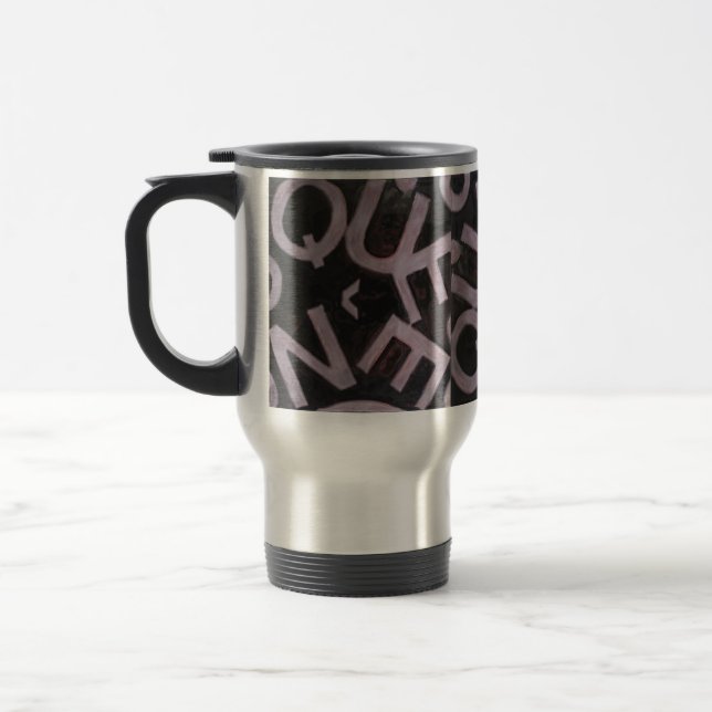 Caneca de viagem de prata da rainha (Esquerda)