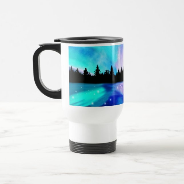 Caneca de viagem de Reflexões de Daybreak (Esquerda)
