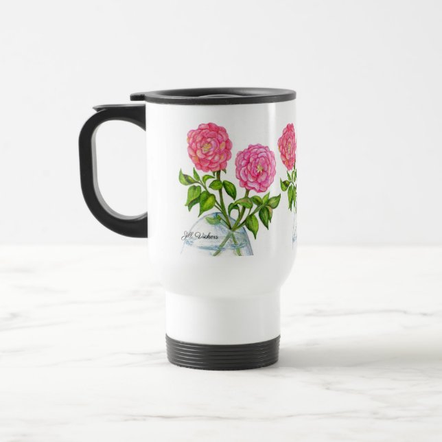 Caneca de viagem de Rosas selvagens (Esquerda)