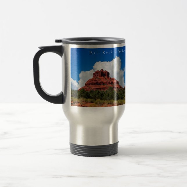 Caneca de viagem de Sedona da nuvem da rocha de (Esquerda)