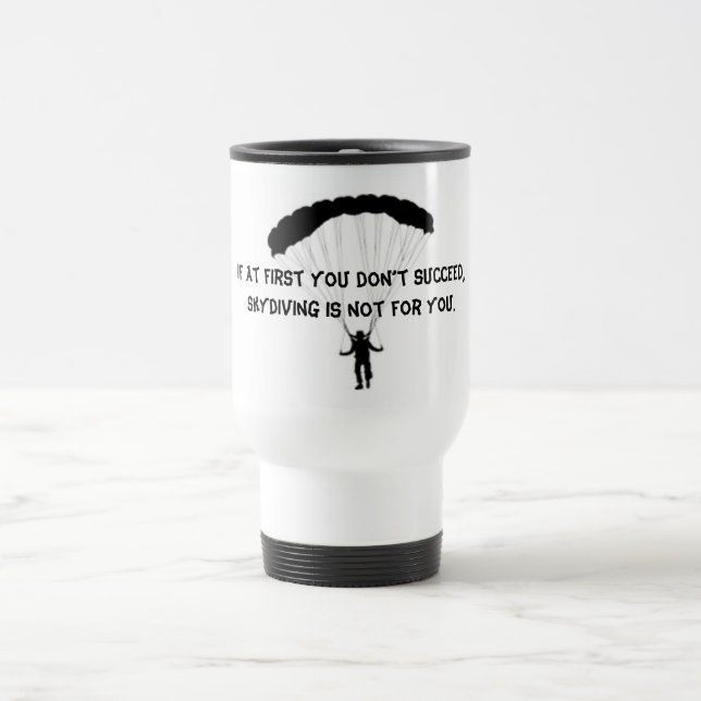 Caneca de viagem de Skydiving (Centro)