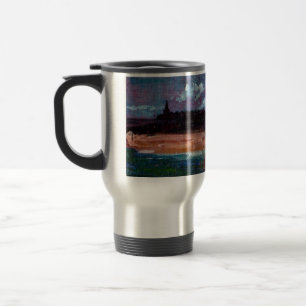 Caneca de viagem de Sonhos Costeiros