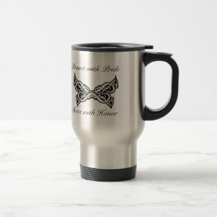 Caneca de viagem de Tatuagem Policial
