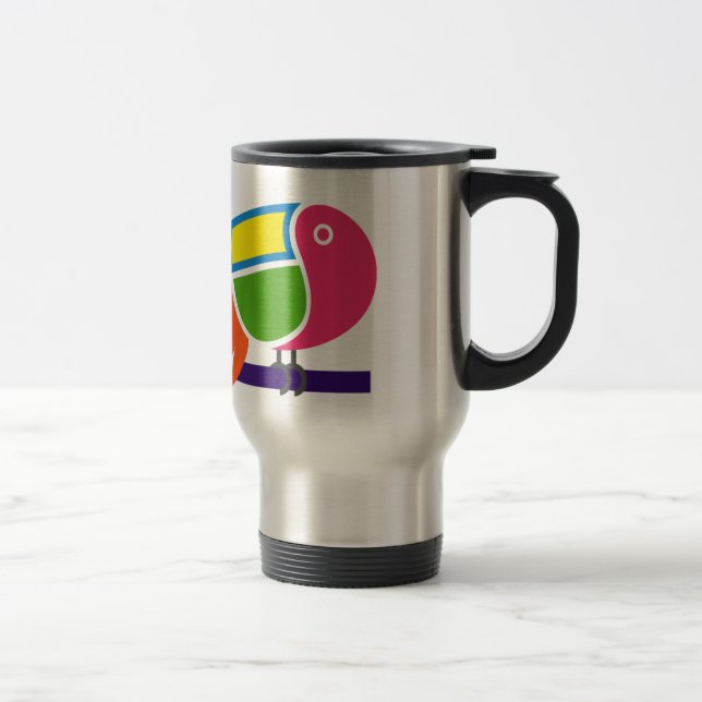 Caneca de viagem de Toucan (Direita)
