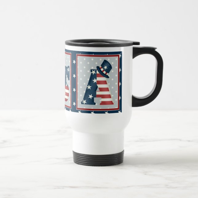 CANECA DE VIAGEM de Ursos de Teddy EUA (Direita)