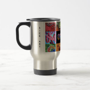 Caneca de viagem de Vírus de Aço Inoxidável de