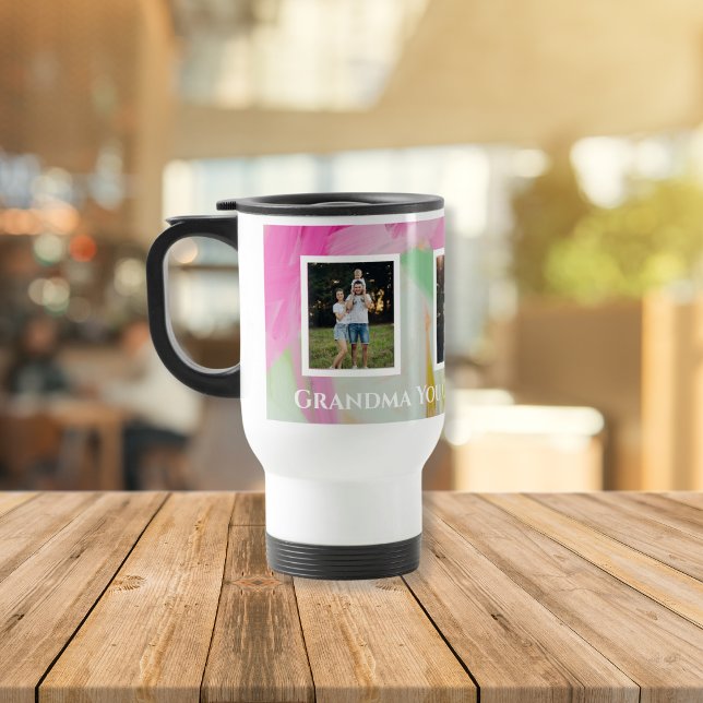 Caneca de viagem de Vovó para Colagem de Fotos Col (Criador carregado)