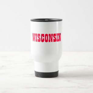 Caneca de viagem de Wisconsin