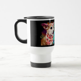Caneca de viagem Design da Equipe Carlos Chihuahua