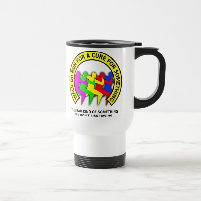 Caneca de Viagem Divertida para Caminhada e Corrid (Direita)