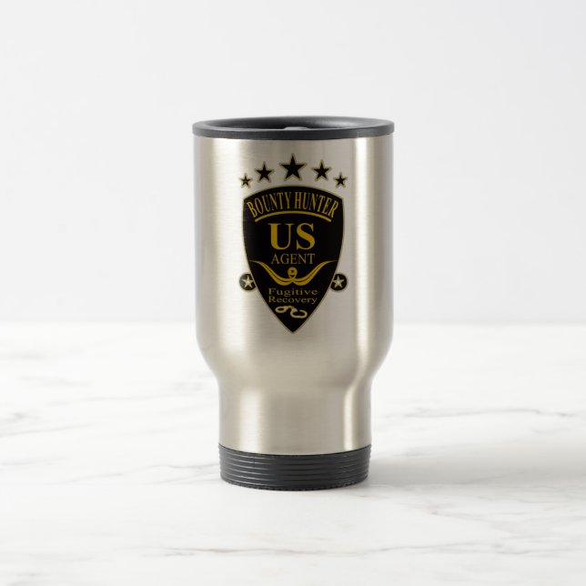 Caneca de viagem do Agente caçador de recompensas (Centro)
