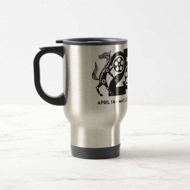 Caneca de viagem do aniversário do AIFF 25o (Esquerda)
