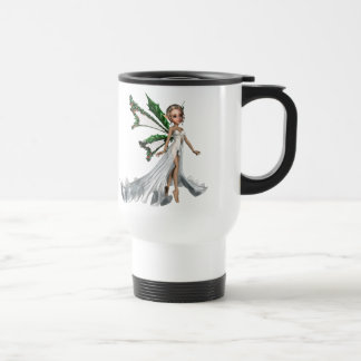 Caneca de viagem do anjo do Natal do KRW