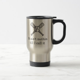 Caneca de viagem do árbitro do basebol