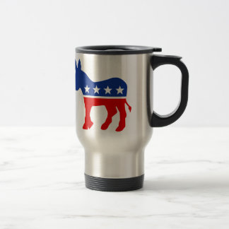Caneca de viagem do asno de Democrata