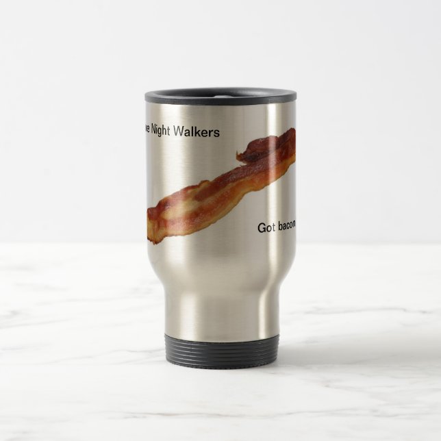 caneca de viagem do bacon (Centro)