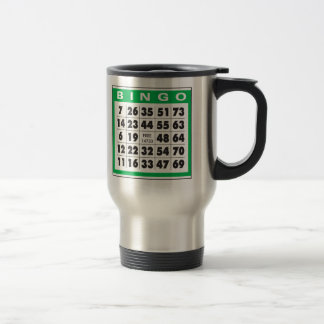 Caneca de viagem do Bingo