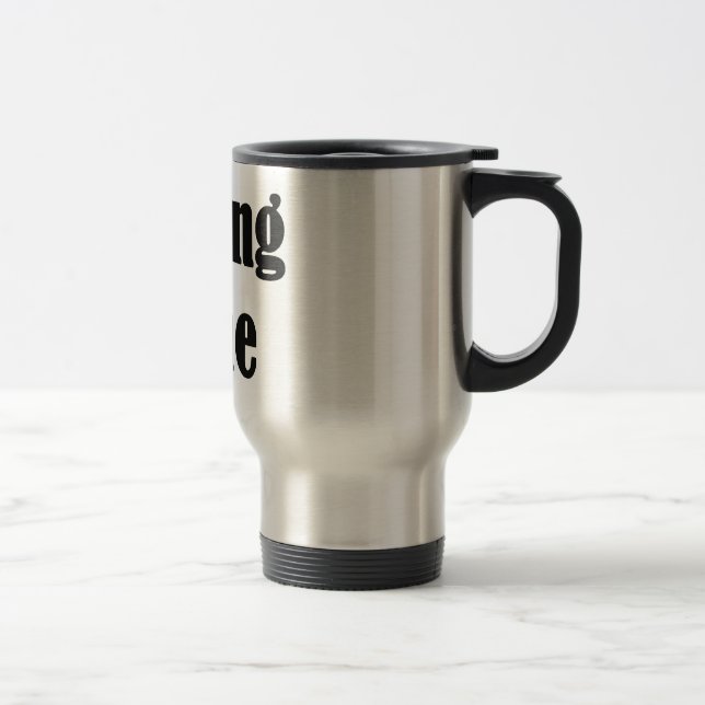 Caneca de viagem do café da zona da codificação (Direita)