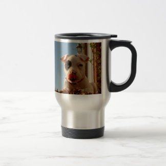 caneca de viagem do cão