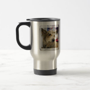 Caneca de viagem do cão de Berger Picard