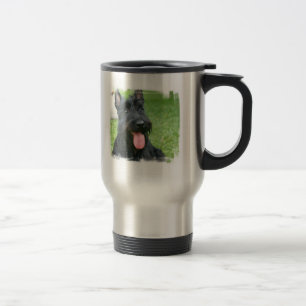 Caneca de viagem do cão de Terrier do Scottish