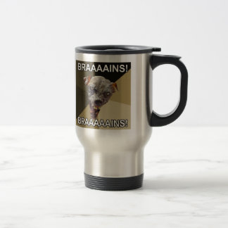 Caneca de viagem do cão do zombi