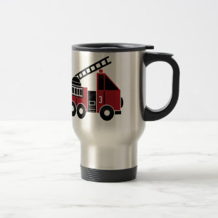 Caneca de viagem do carro de bombeiros