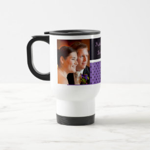Caneca de viagem do casamento