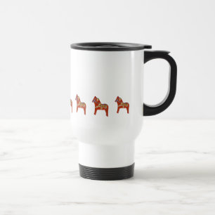 Caneca de viagem do cavalo de janeiro Dala