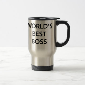 Caneca de viagem do chefe do mundo a melhor