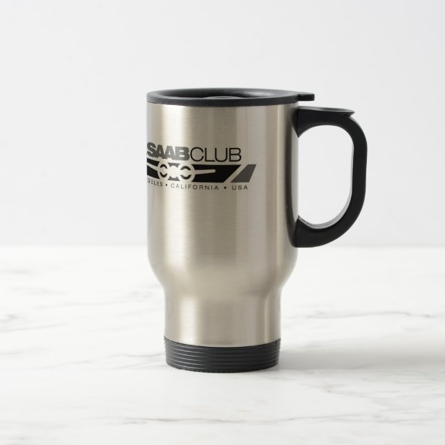 Caneca de viagem do clube de Los Angeles SAAB (Direita)