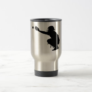 Caneca de viagem do coletor do basebol