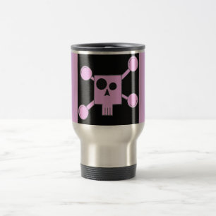Caneca de viagem do crânio