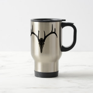 Caneca de viagem do crânio do fanfarrão de