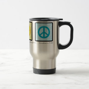 Caneca de viagem do cristão da paz da alegria do
