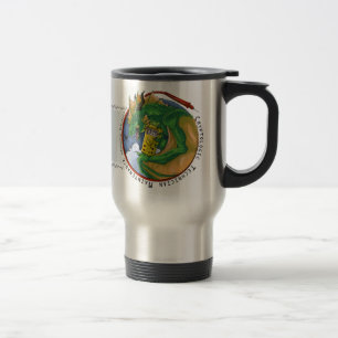 Caneca de viagem do design da "moeda" do CTM (L.