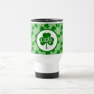 Caneca de viagem do Dia de São Patrício