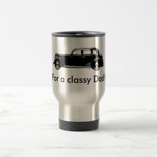 Caneca de viagem do dia dos pais (carro vintage 2)