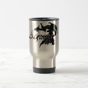 Caneca de viagem do dragão de Achaea